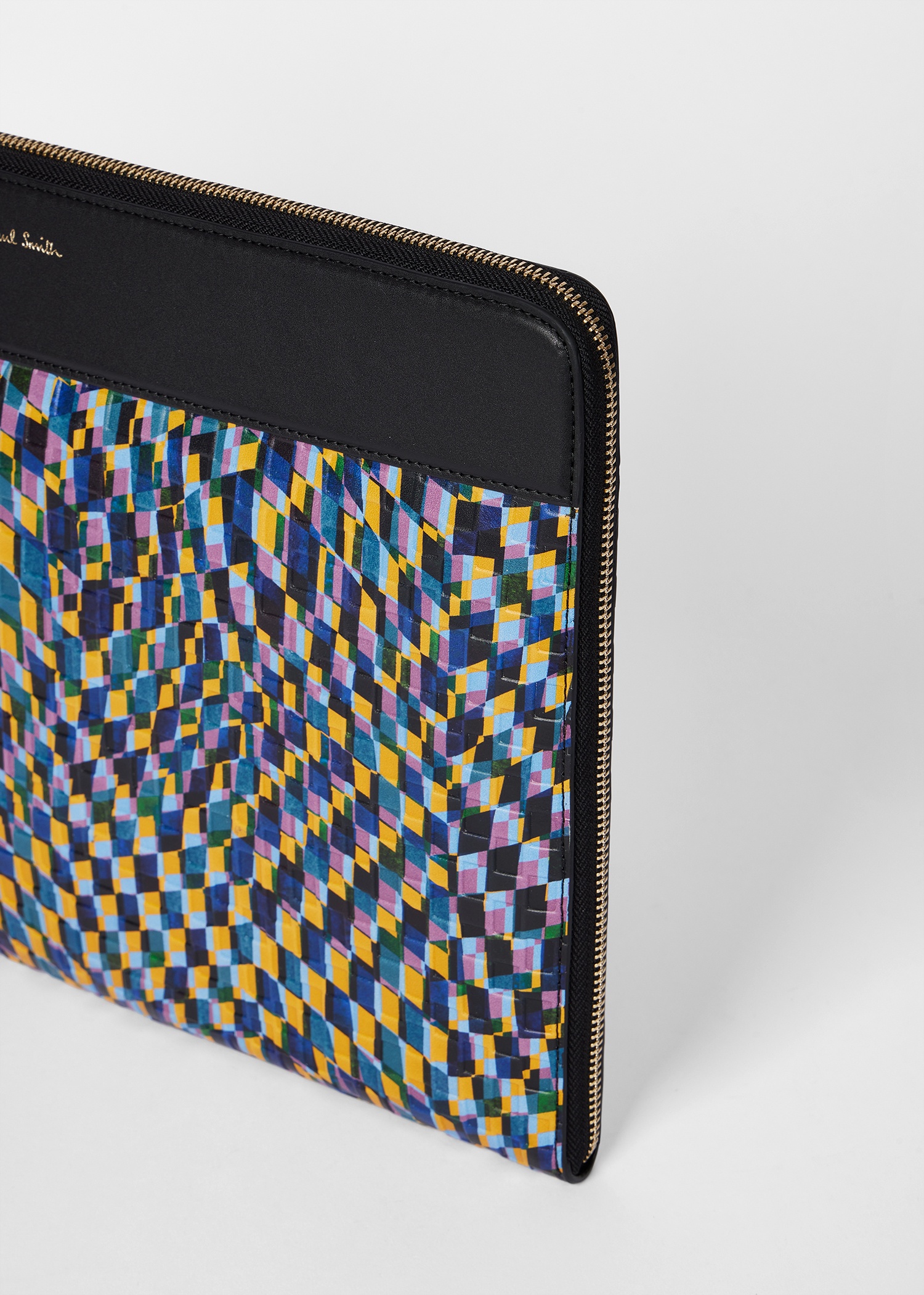 'Abstract Checkerboard' Document Case - 5