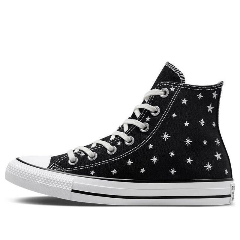 (WMNS) Converse Chuck Taylor All Star High 'Embroidered Stars' A03723C - 1