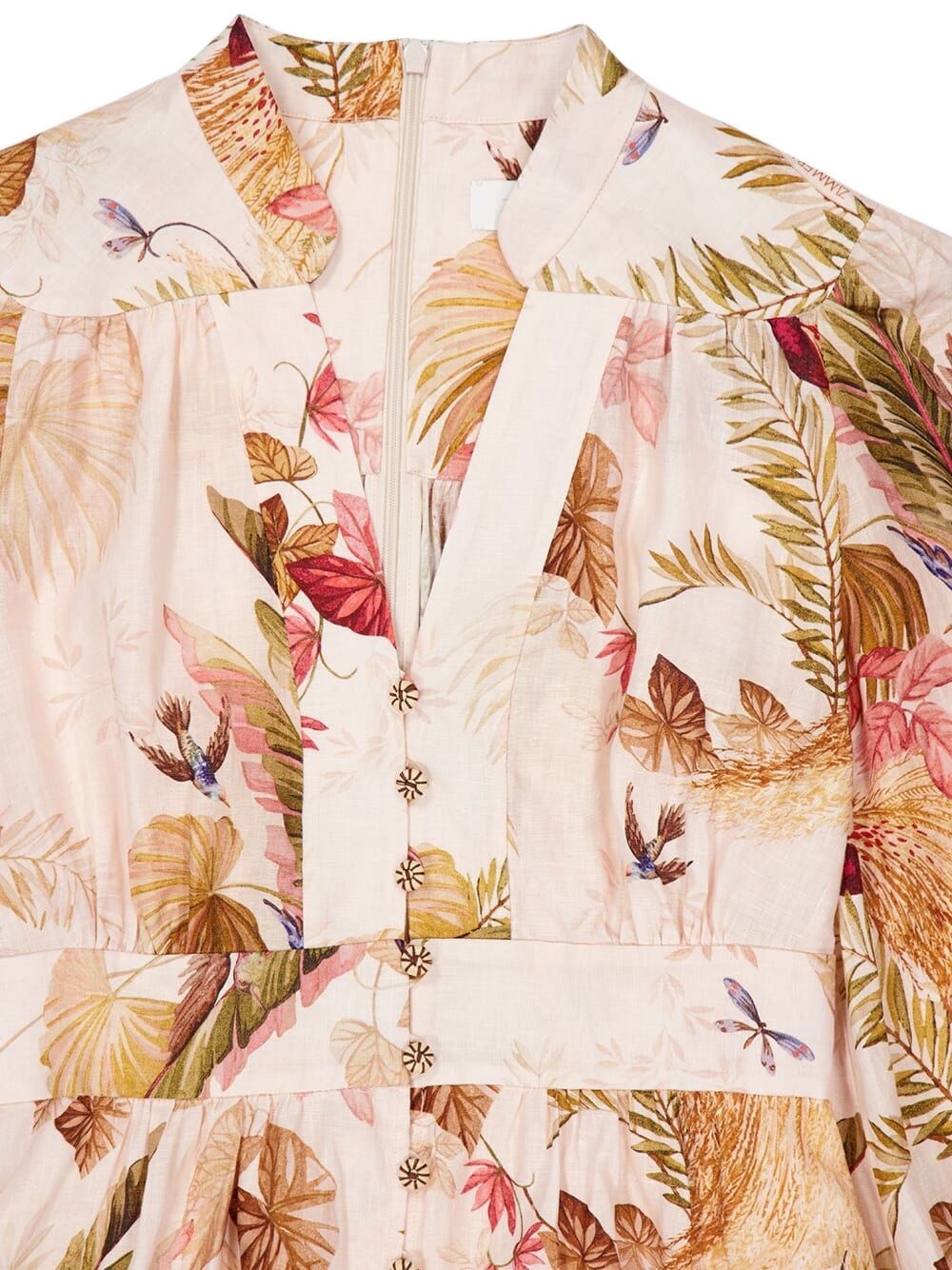 floral-print maxi dress - 4
