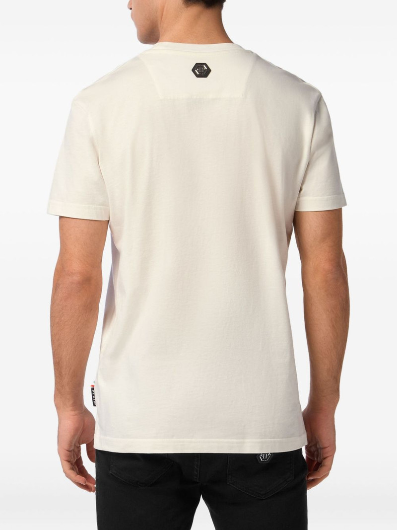 skull-print cotton T-shirt 3