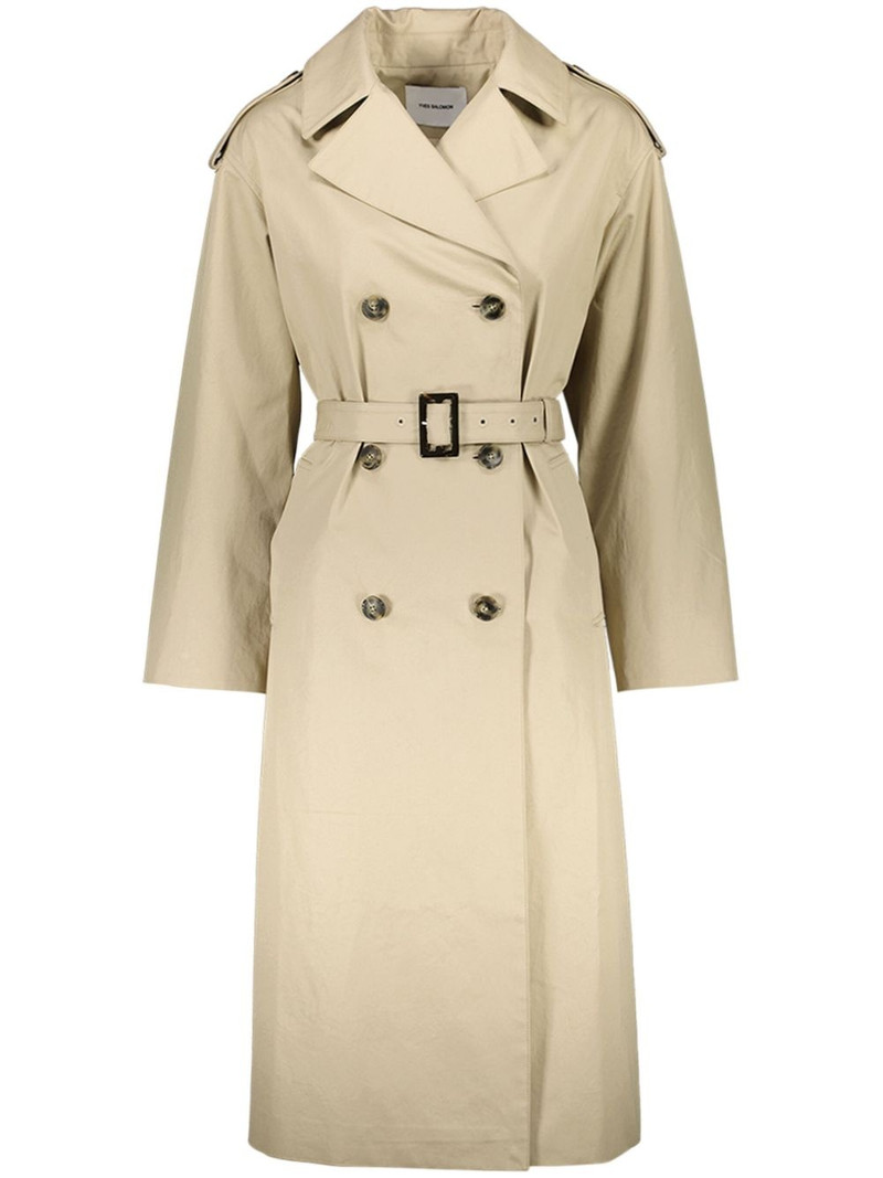 cotton gabardine trench coat 1