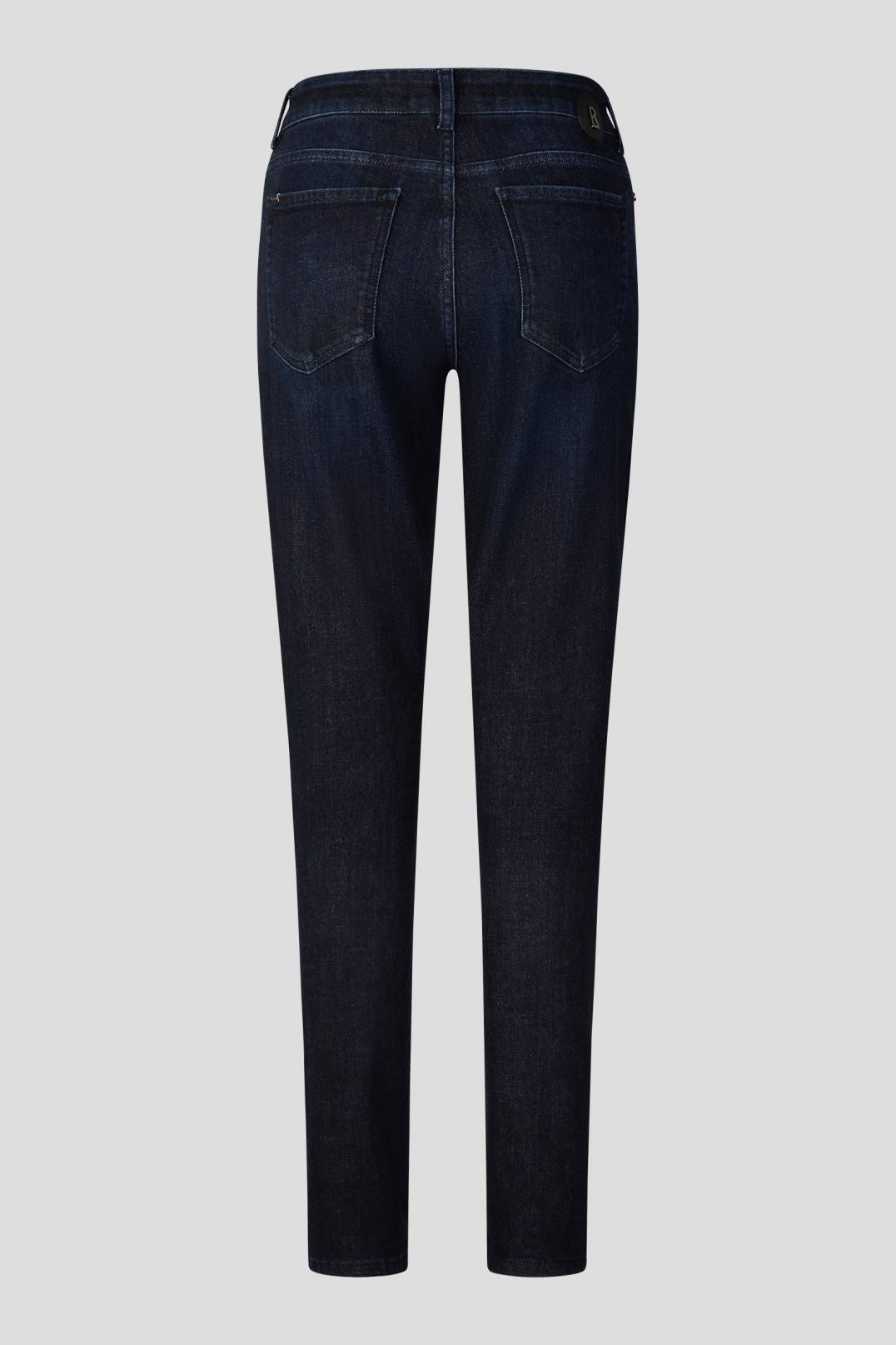 SLIM FIT JULIE JEANS IN DARK DENIM BLUE - 6