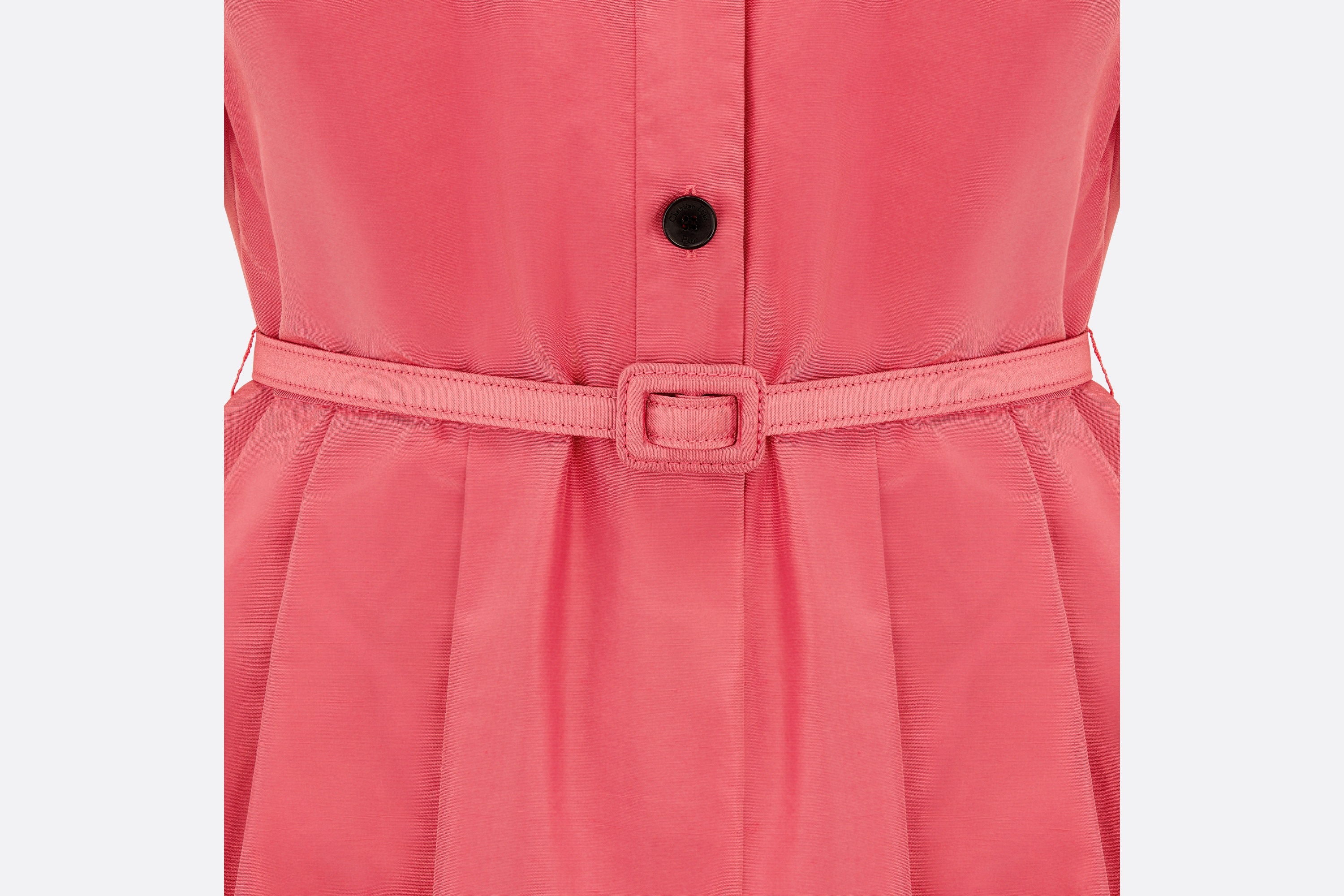 Belted Mid-Length Dress - 3