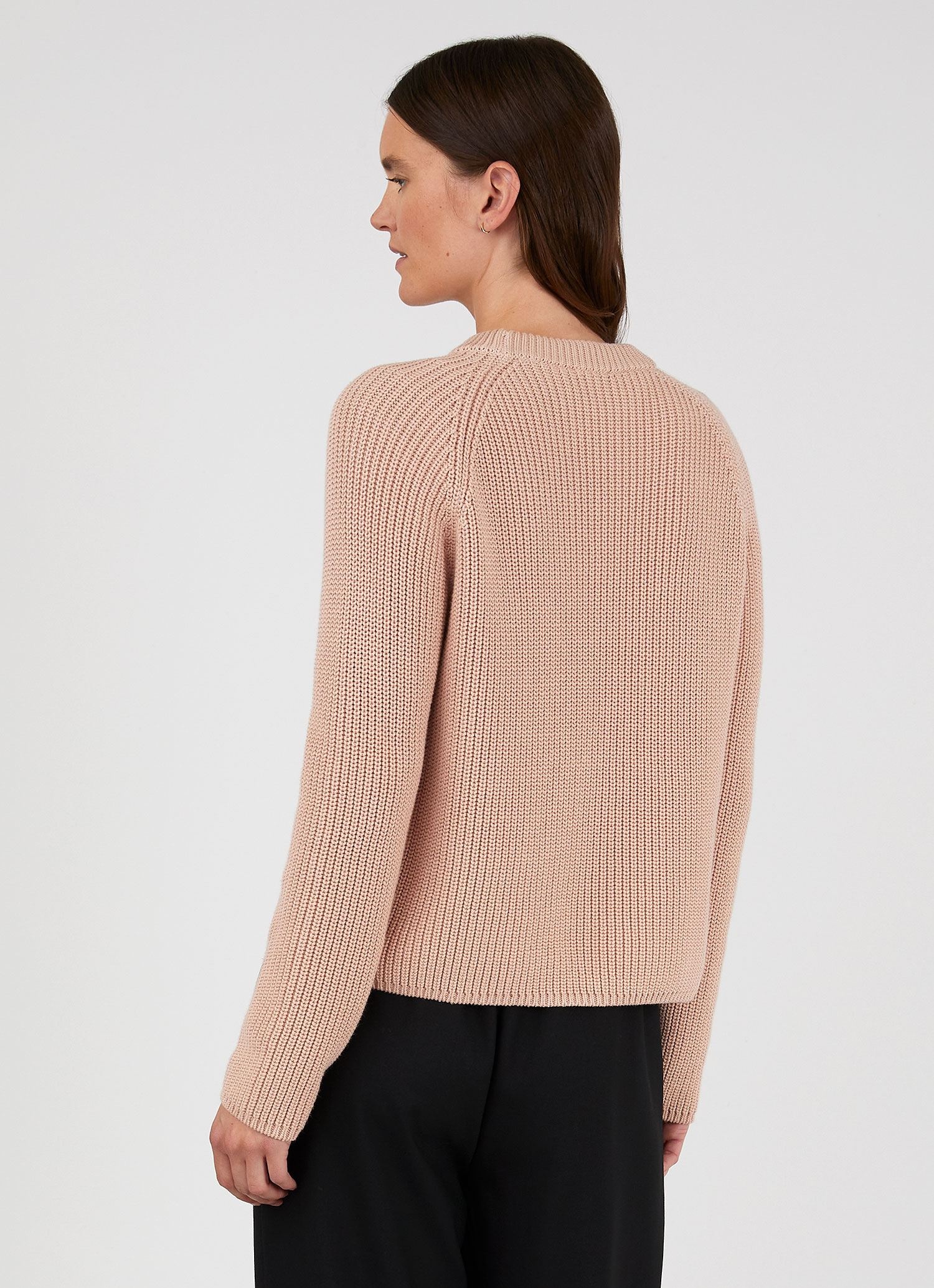 Cotton Boxy Crew Neck Jumper - 3