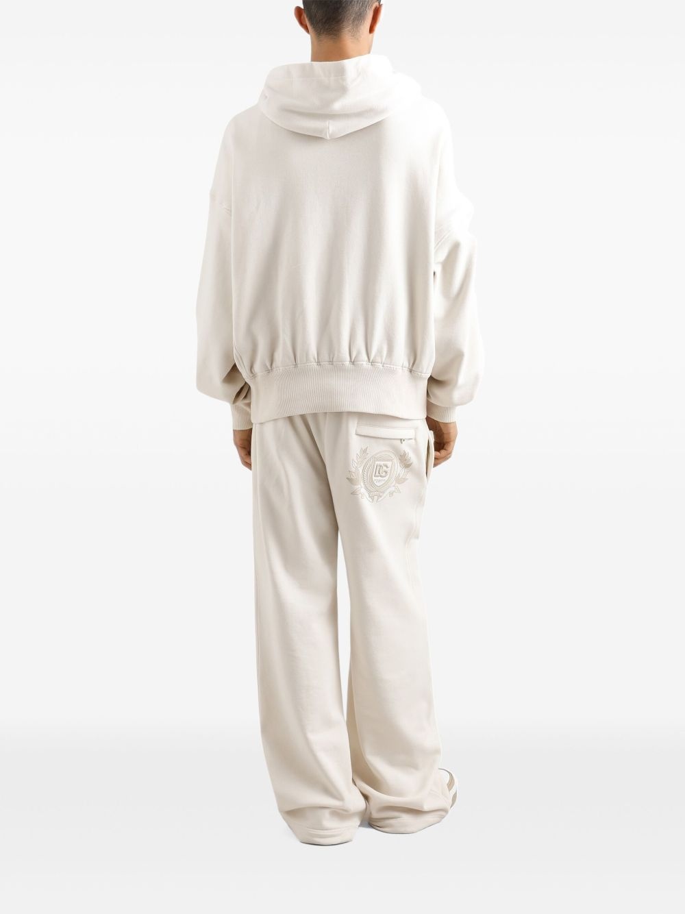 logo-print hoodie - 3
