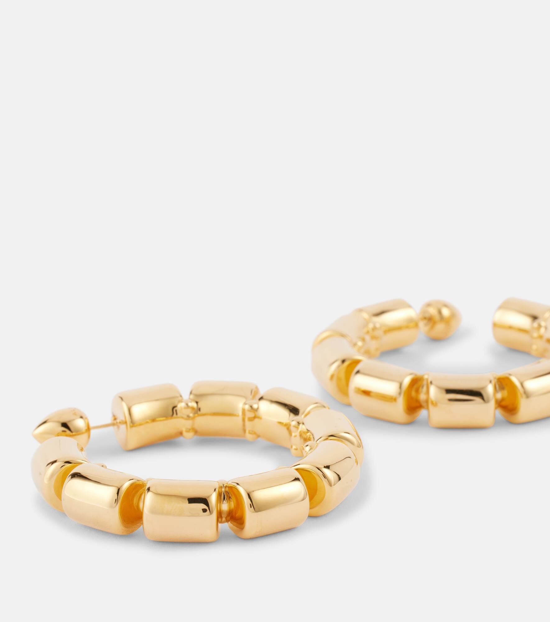 Stacking hoop earrings - 4