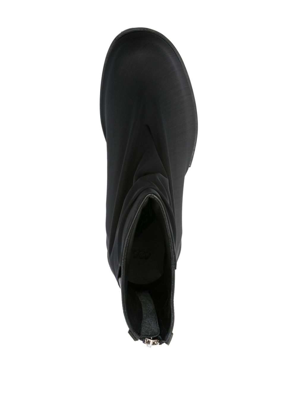 panelled zip-up ankle boots - 4