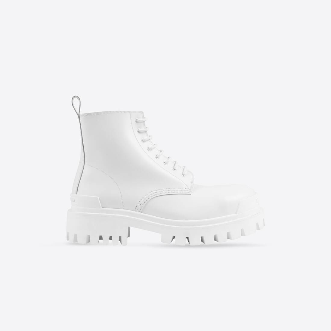 Men's Strike Lace-up Boot in White - 1