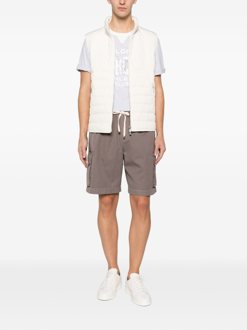 Brunello Cucinelli zip-pocket gilet outlook