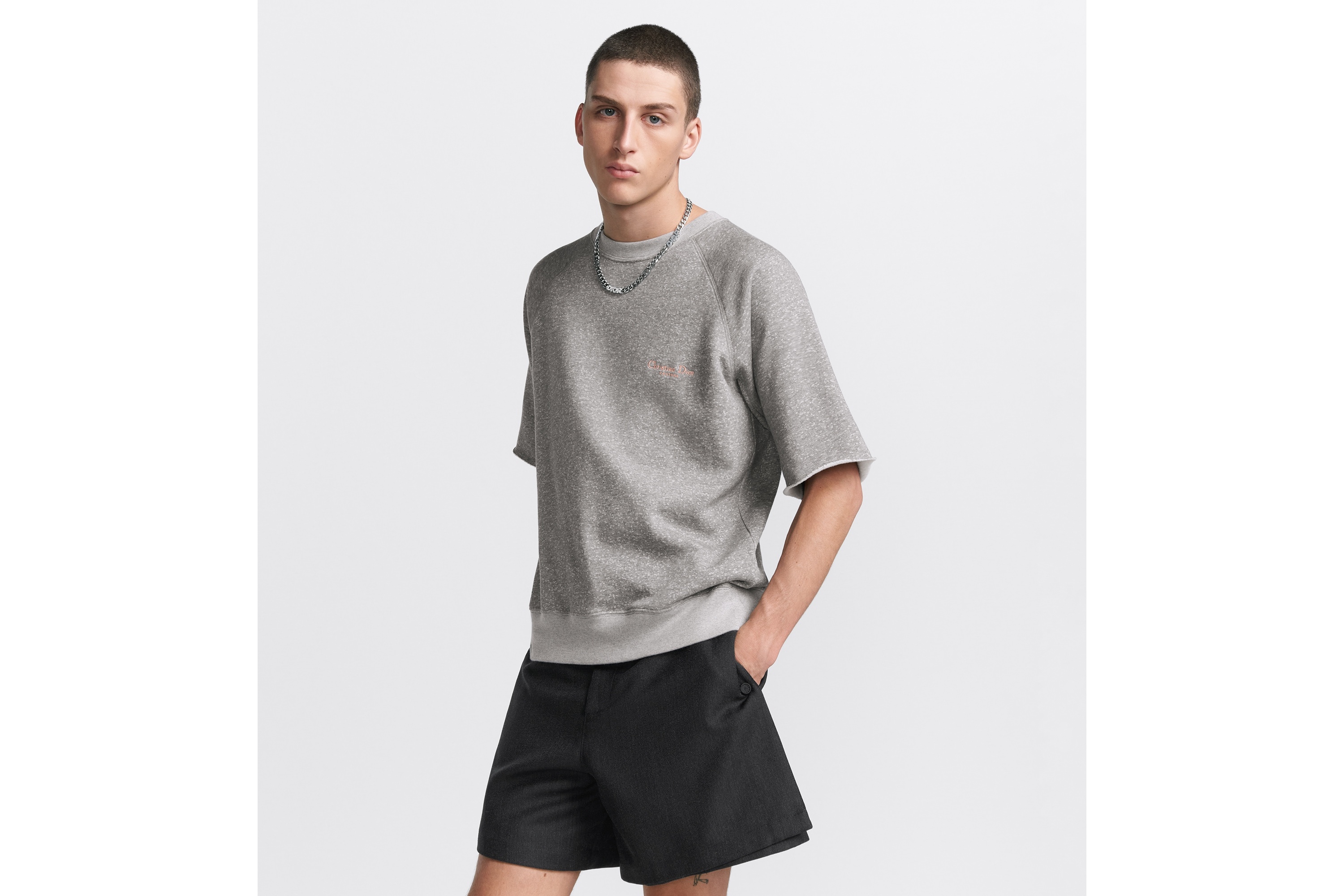 Christian Dior Couture Short-Sleeved Sweatshirt, Relaxed Fit - 2
