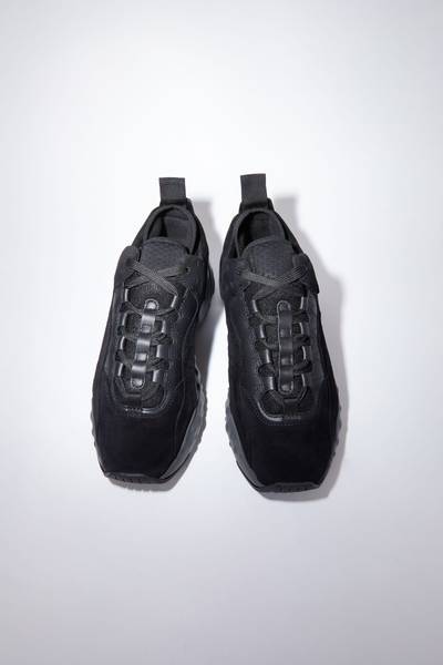 Acne Studios Suede sneakers - Black/black outlook