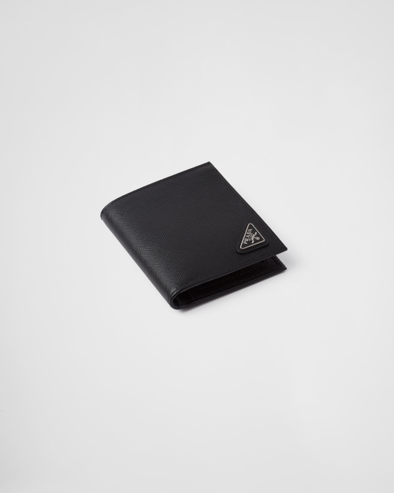 Prada Saffiano leather wallet outlook
