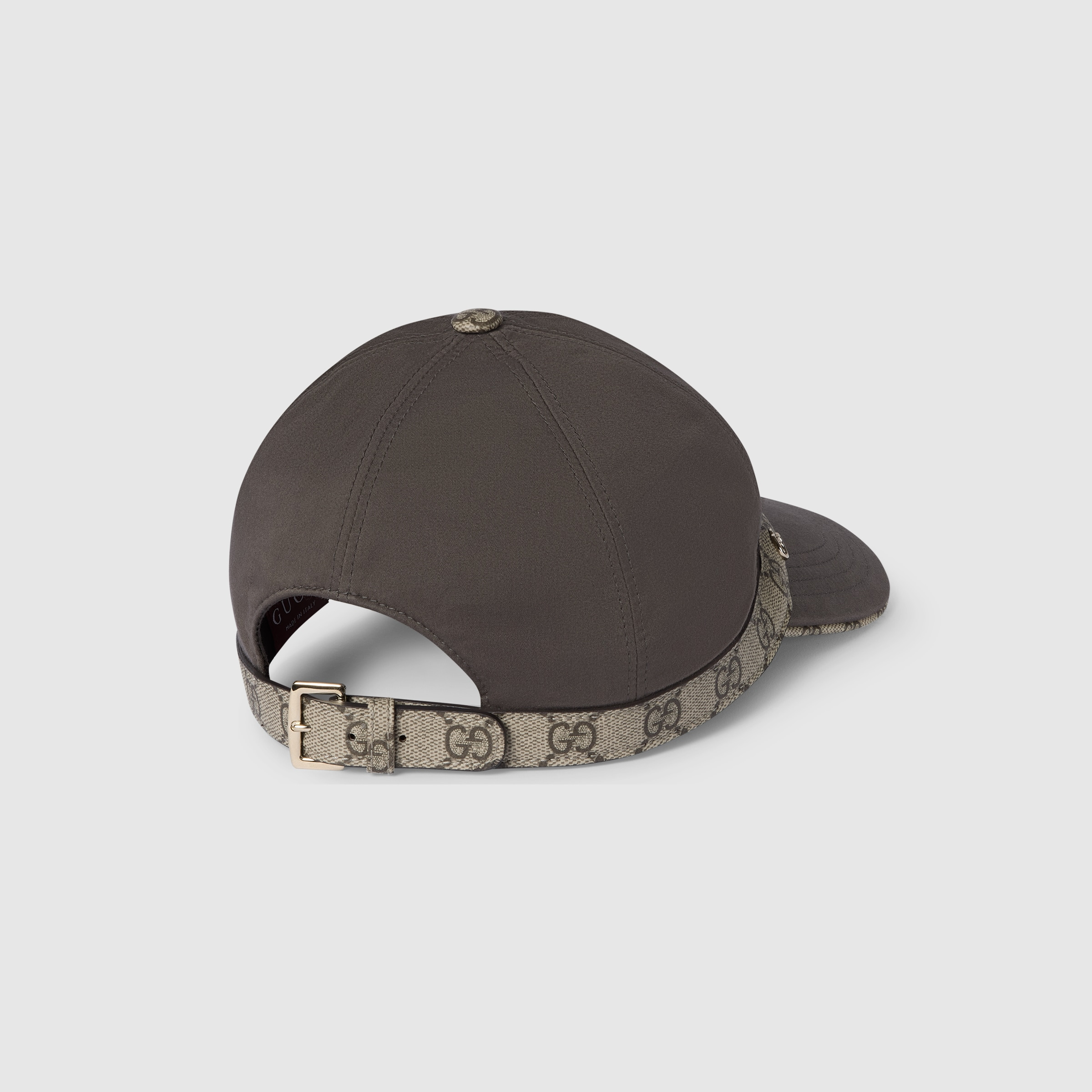 Cotton baseball hat with Double G - 5