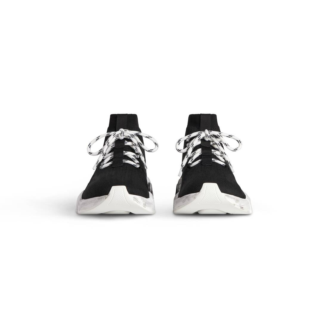 Men's Speed 2.0 Lace-up Graffiti Recycled Knit Sneaker  in Black - 3