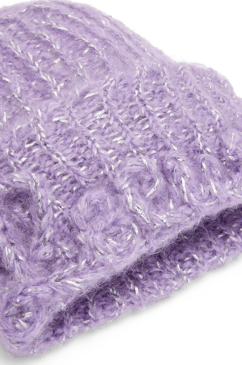 LOEWE beanie in mohair blend 4