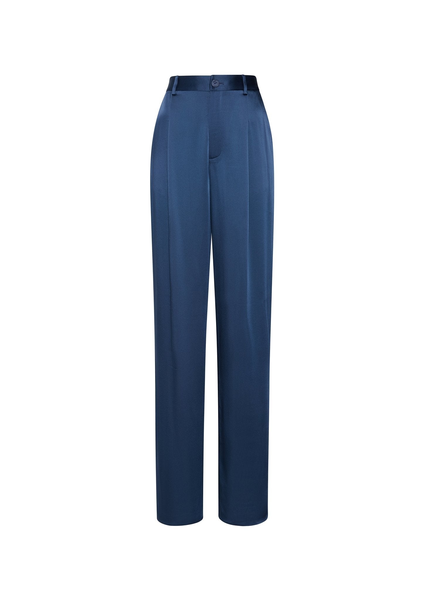 Satin Relaxed Pant - 1