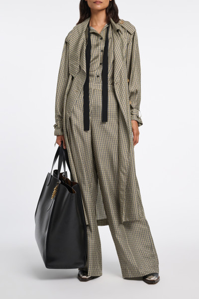 DOROTHEE SCHUMACHER CHECKED COOLNESS pants outlook