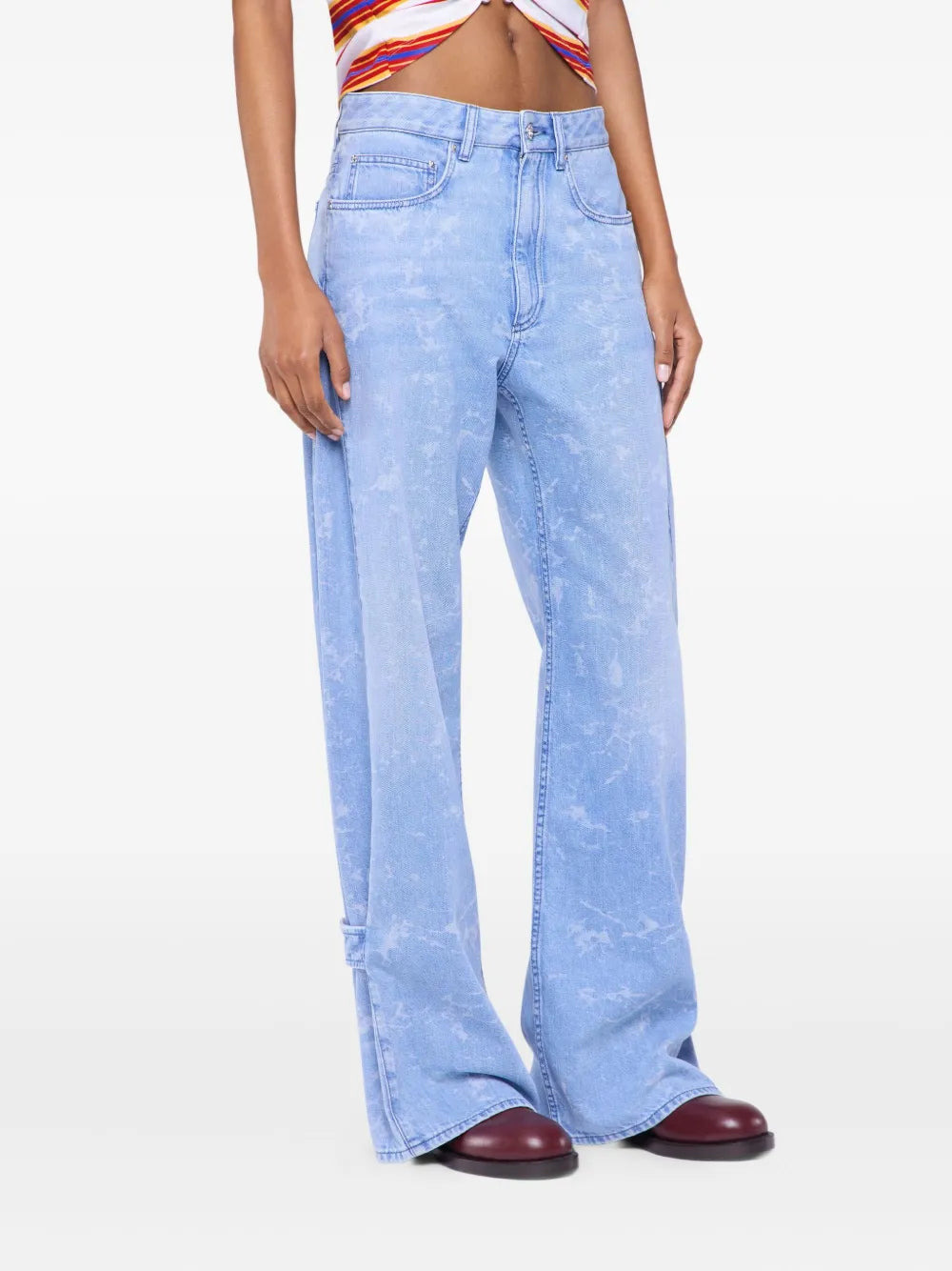 Faded-Effect Jeans - 2