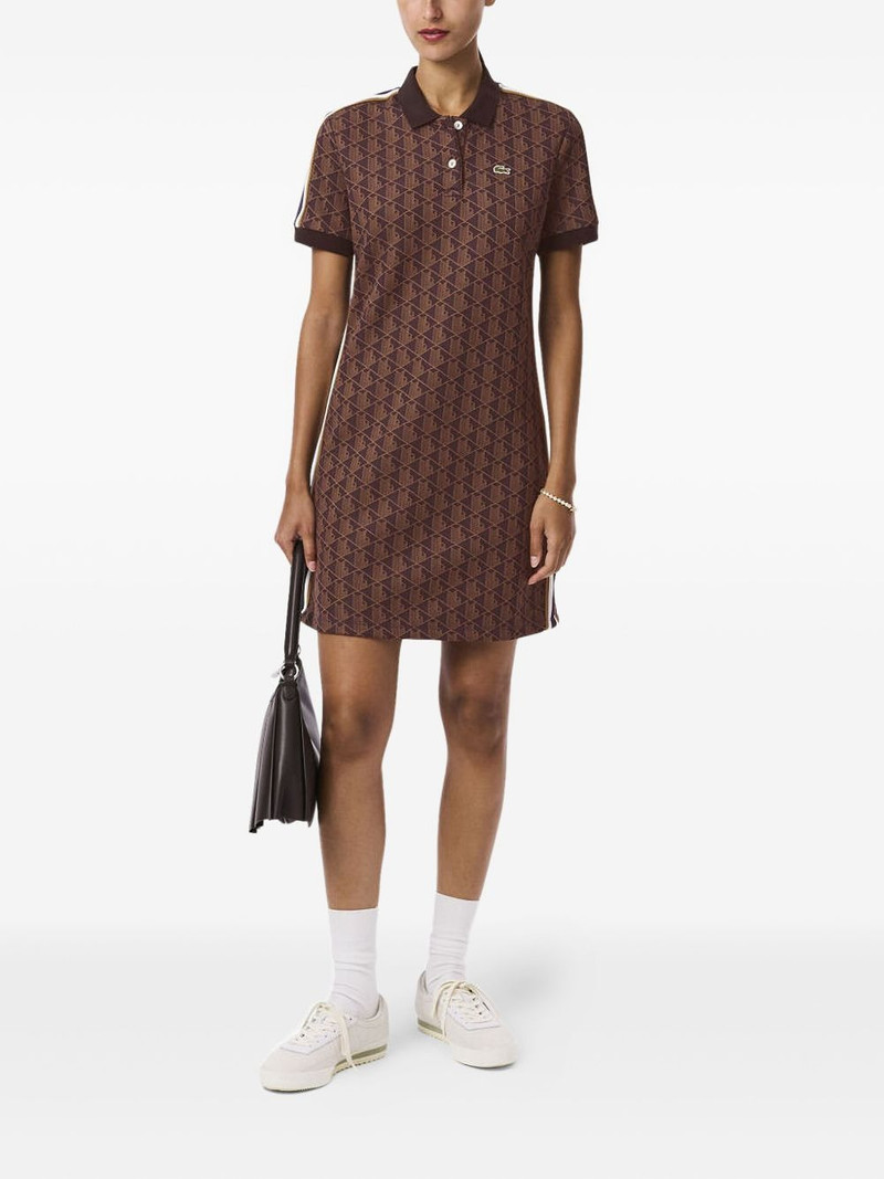 geometric-pattern polo dress 1