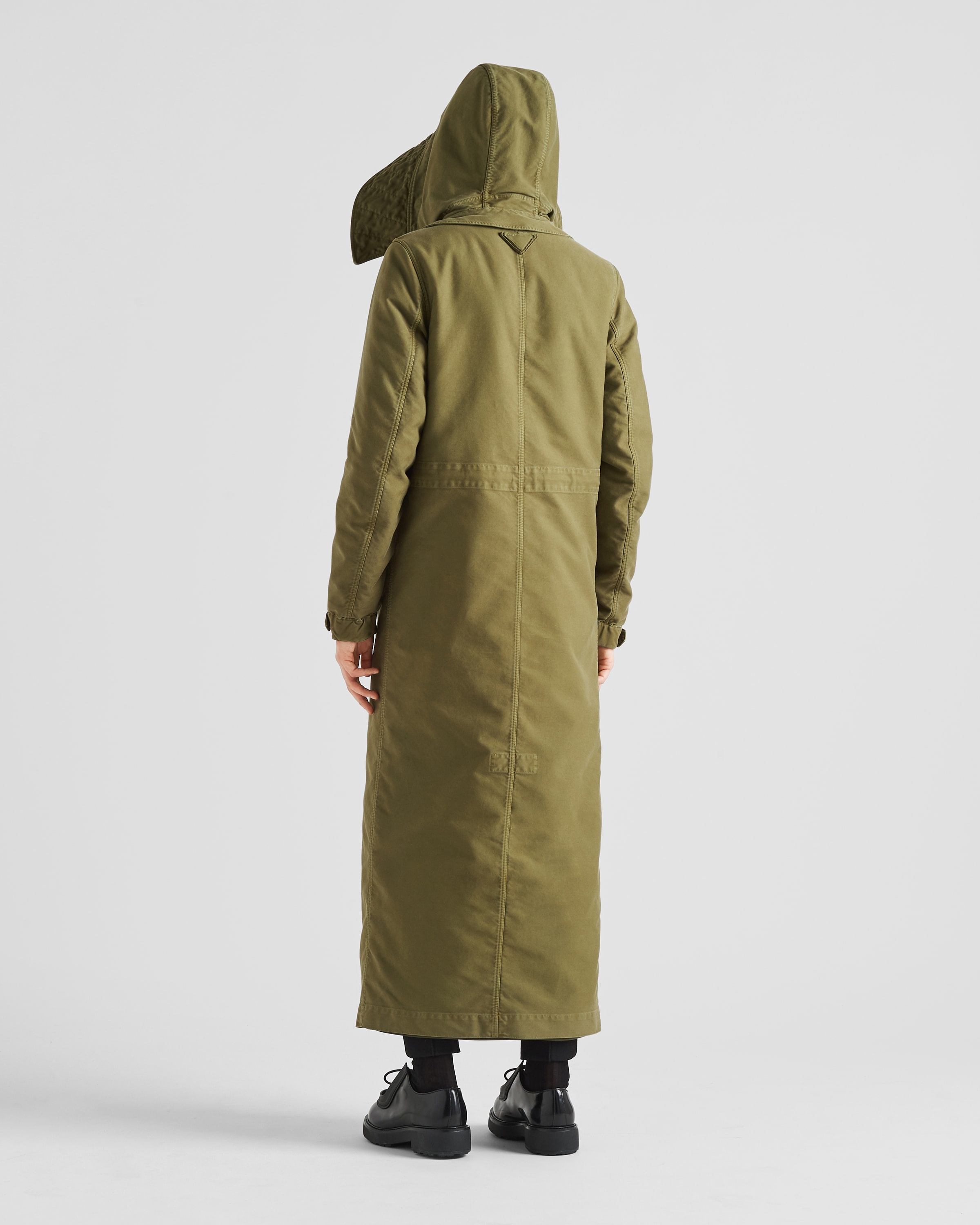 Long cotton parka - 5