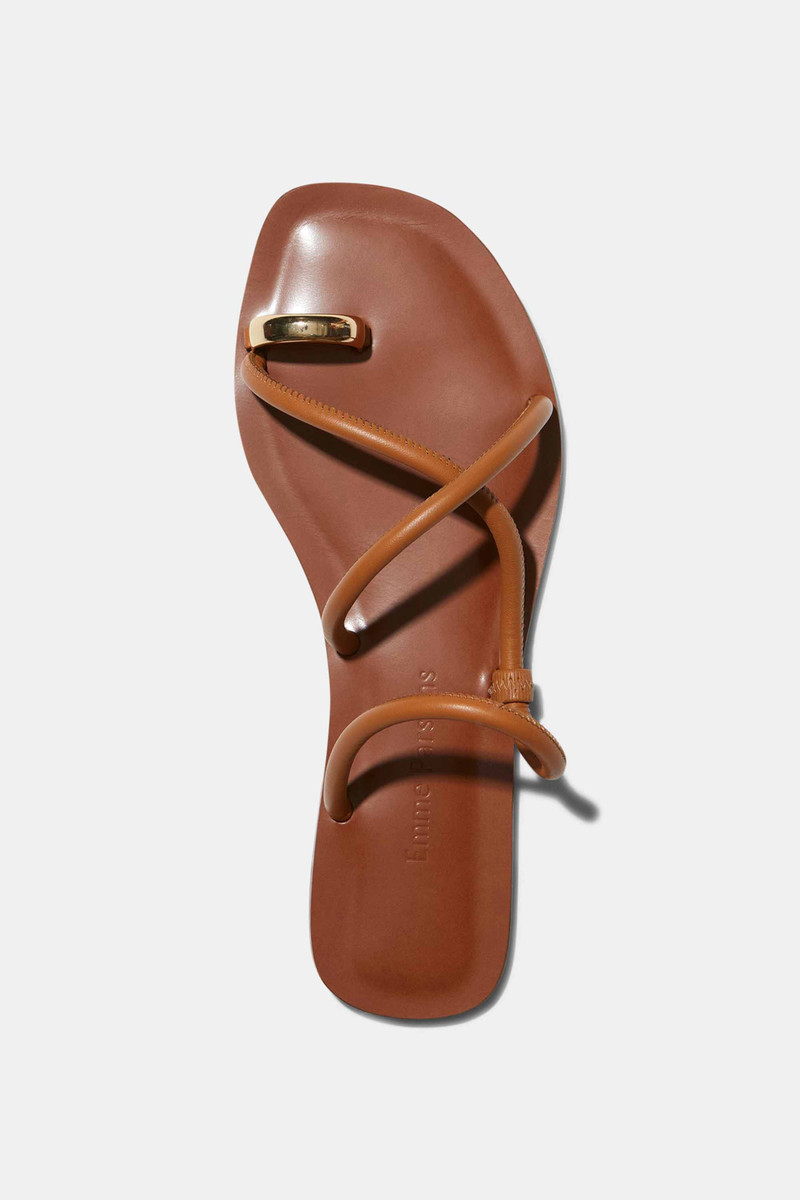 LAURIE IN TOBACCO NAPPA — ARCHIVE SAMPLE; FINAL SALE 3