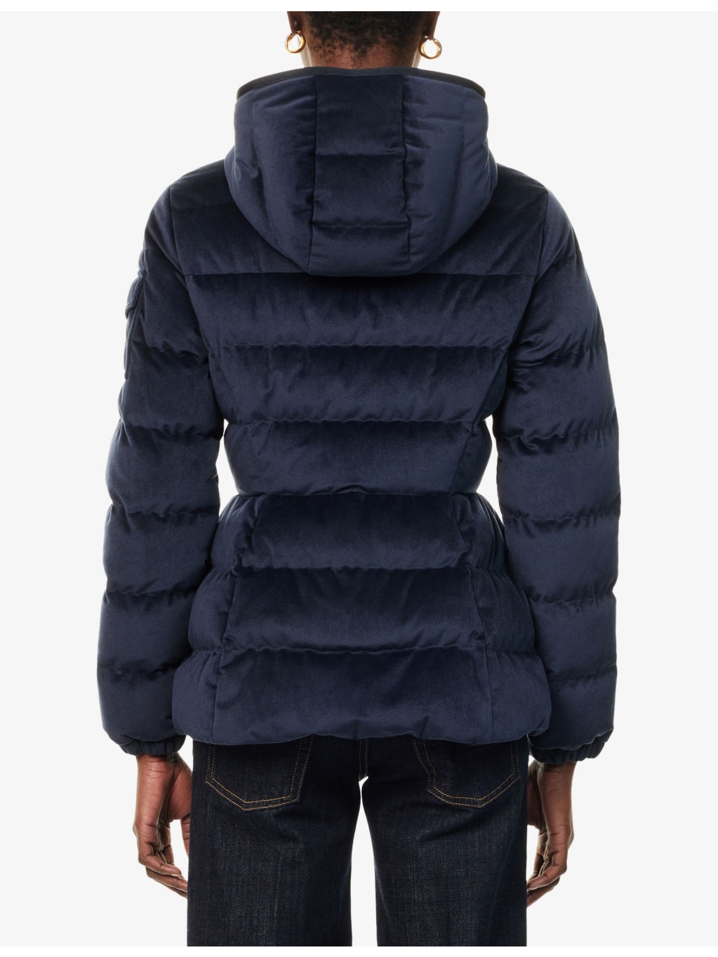 Barante Cinched-Waist Woven-Down Jacket - 4