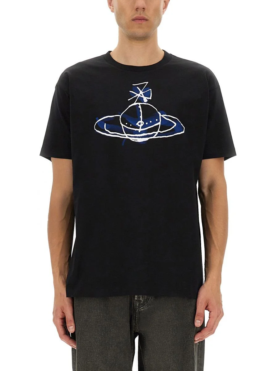 Vivienne Westwood Orb Print T-Shirt - 1