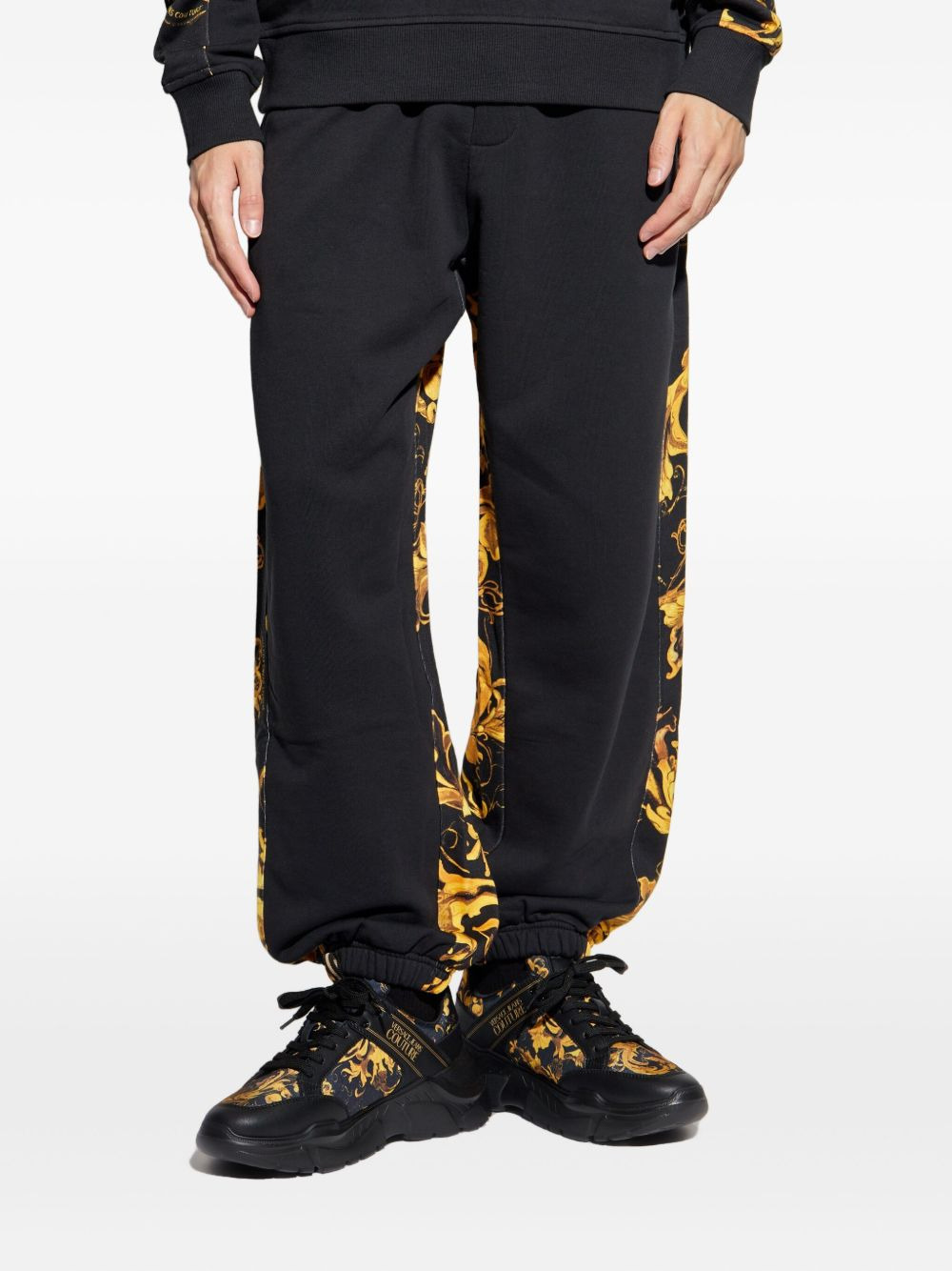 Barocco-print track pants - 3
