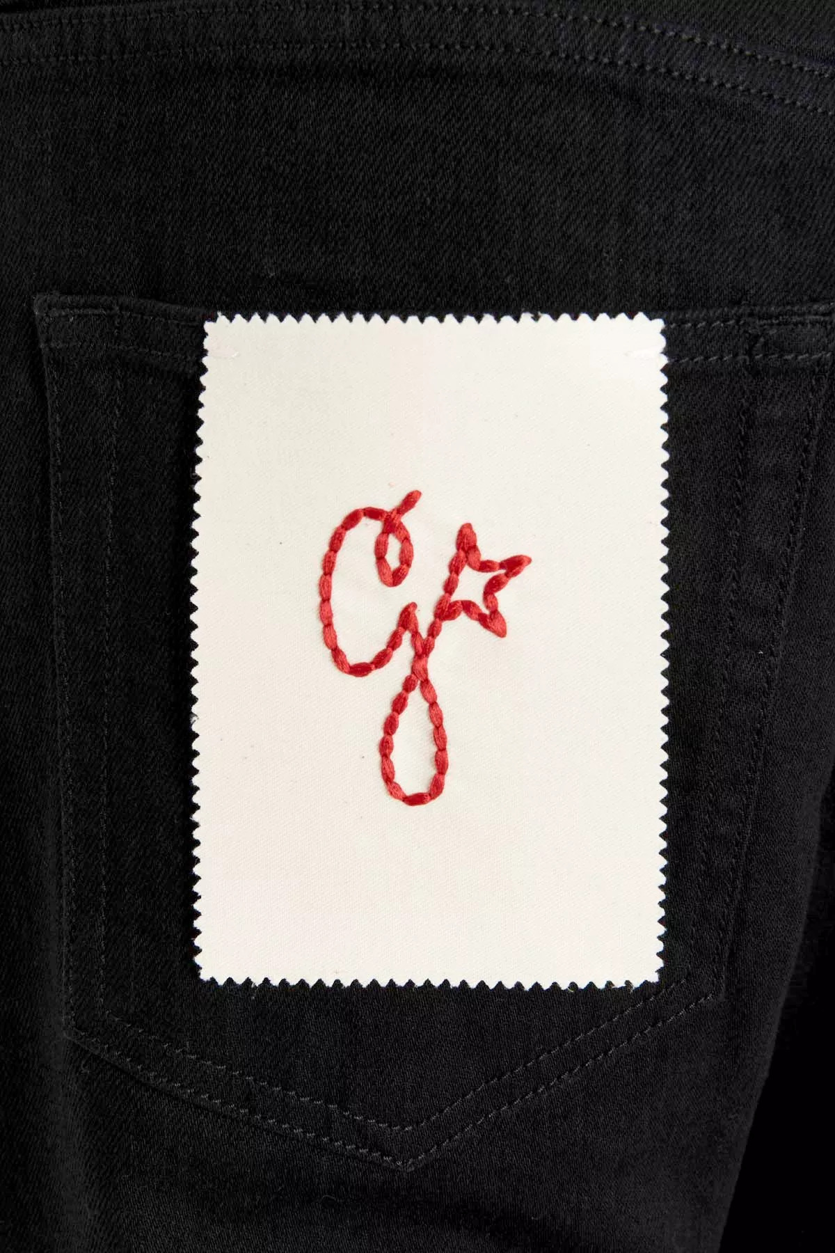 'One Wash' cotton jeans - 7