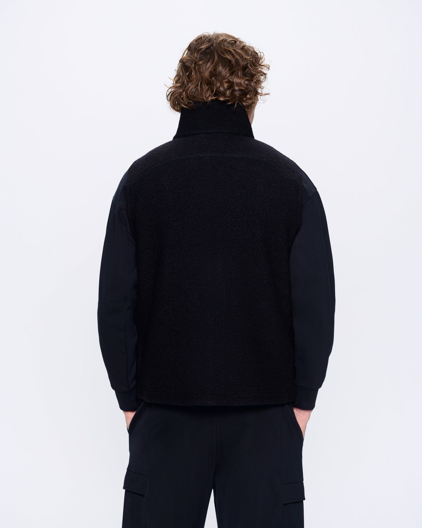 Men's DNA Utility Wool Gilet - Black - 5