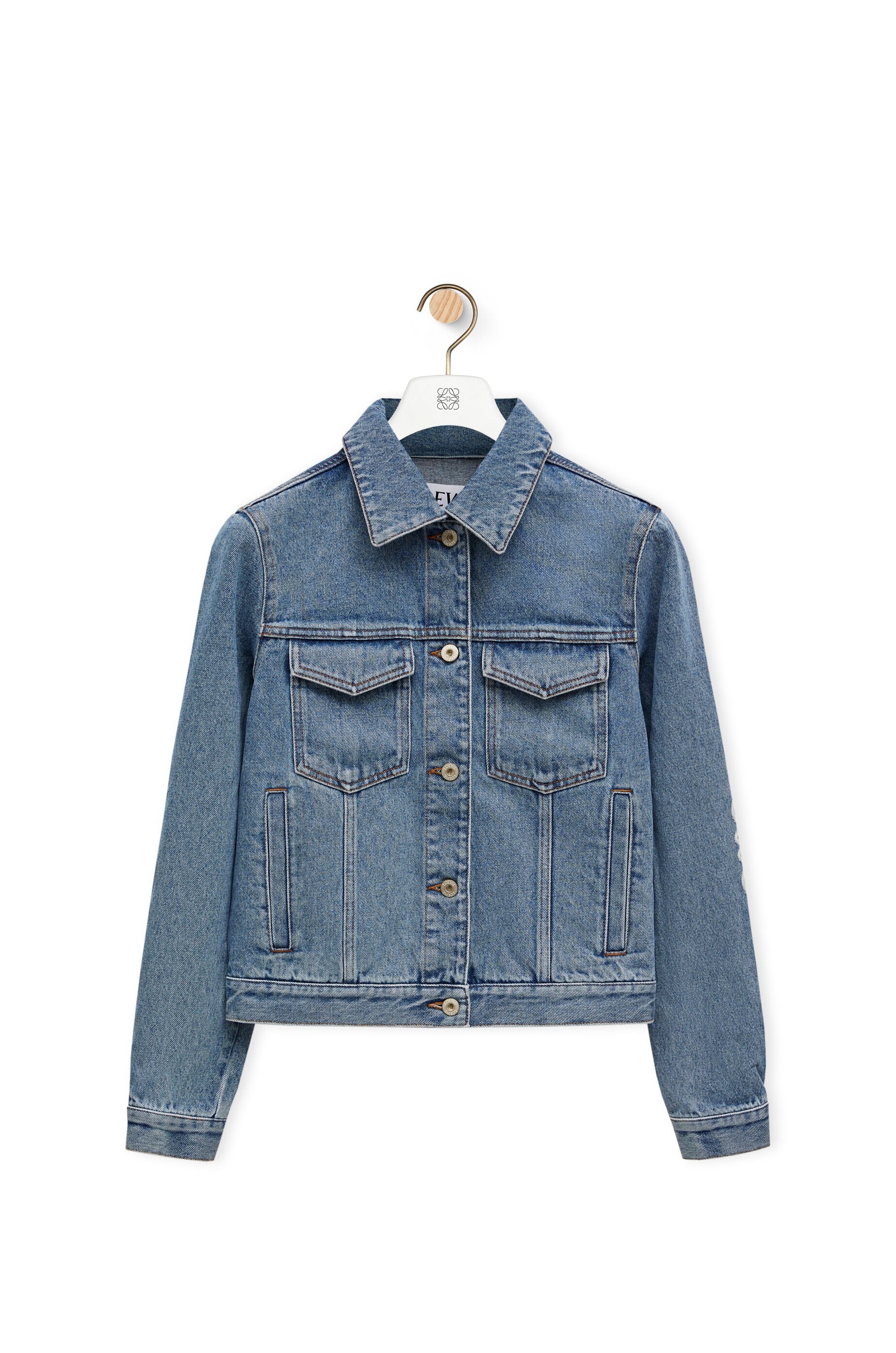 Anagram jacket in denim - 1