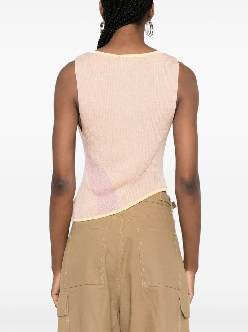 Comma asymmetric ribbed top 4