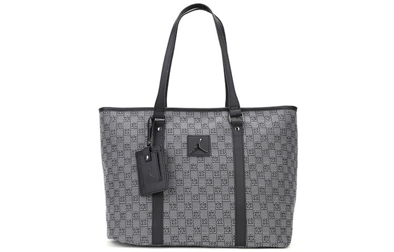 Jordan Air Jordan Monogram Tote Bag (32L) 'Grey' HF1890-070 outlook
