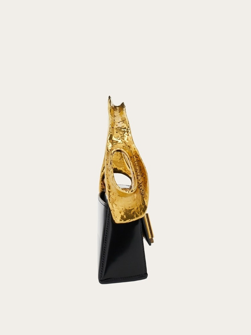 FERRAGAMO MINI BAG WITH SCULPTURAL HANDLE outlook