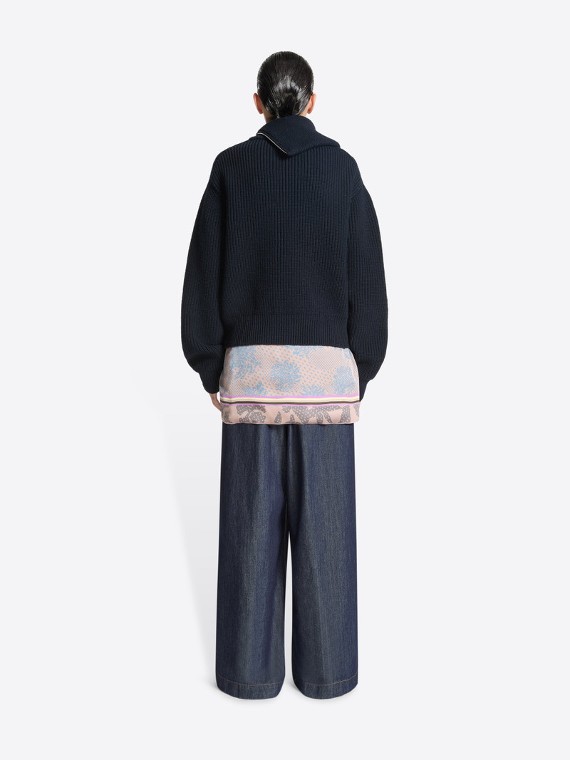 PRINTED WRAP SKIRT 4