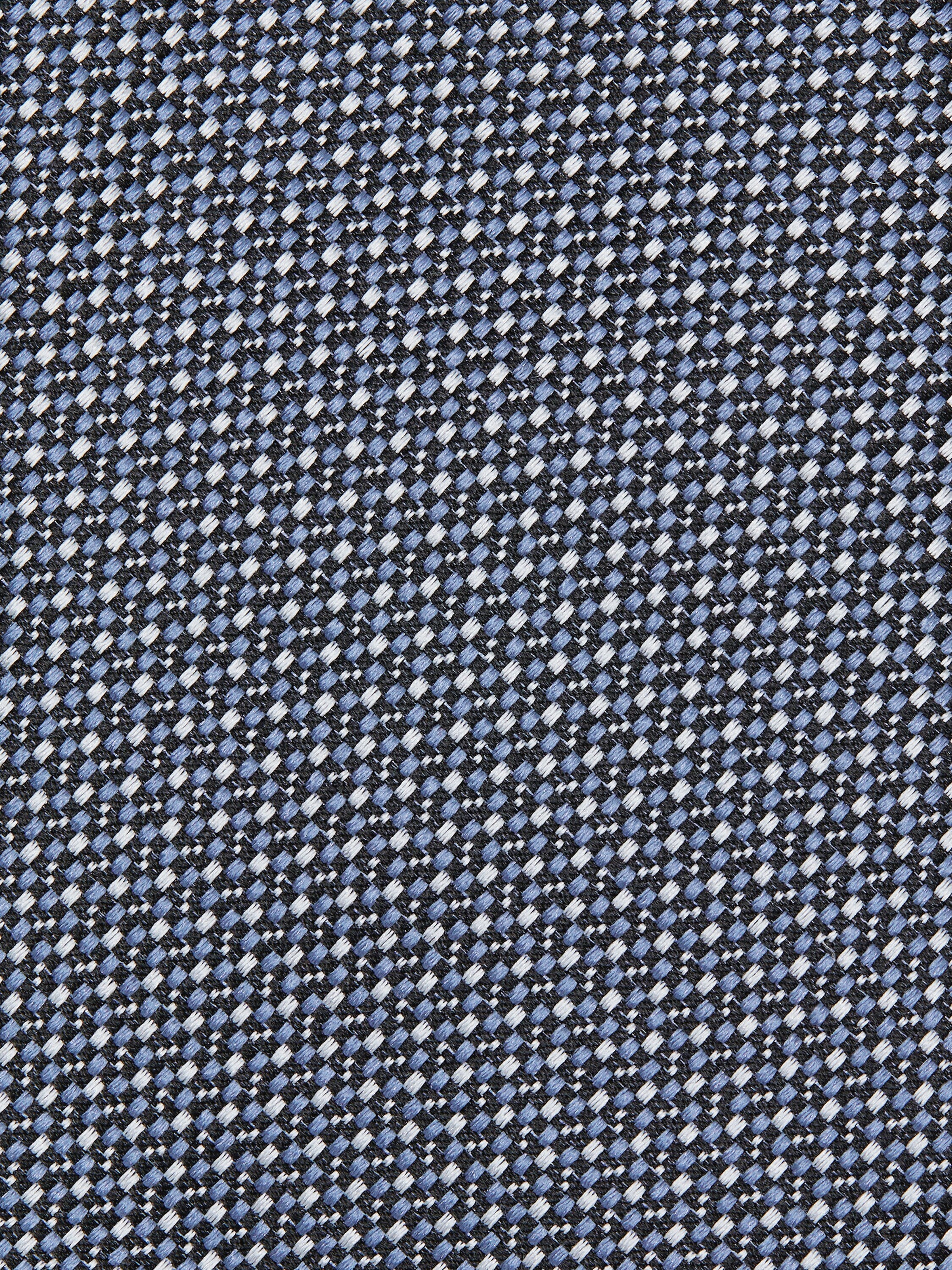 LIGHT BLUE SILK TIE - 2