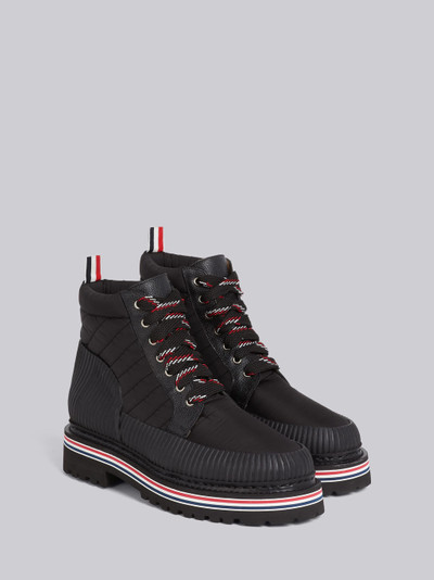 Thom Browne Black Nylon All Terrain Boot outlook