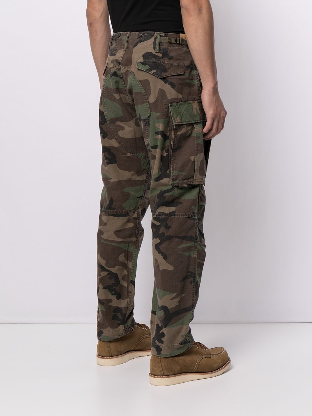 camouflage-print trousers - 4