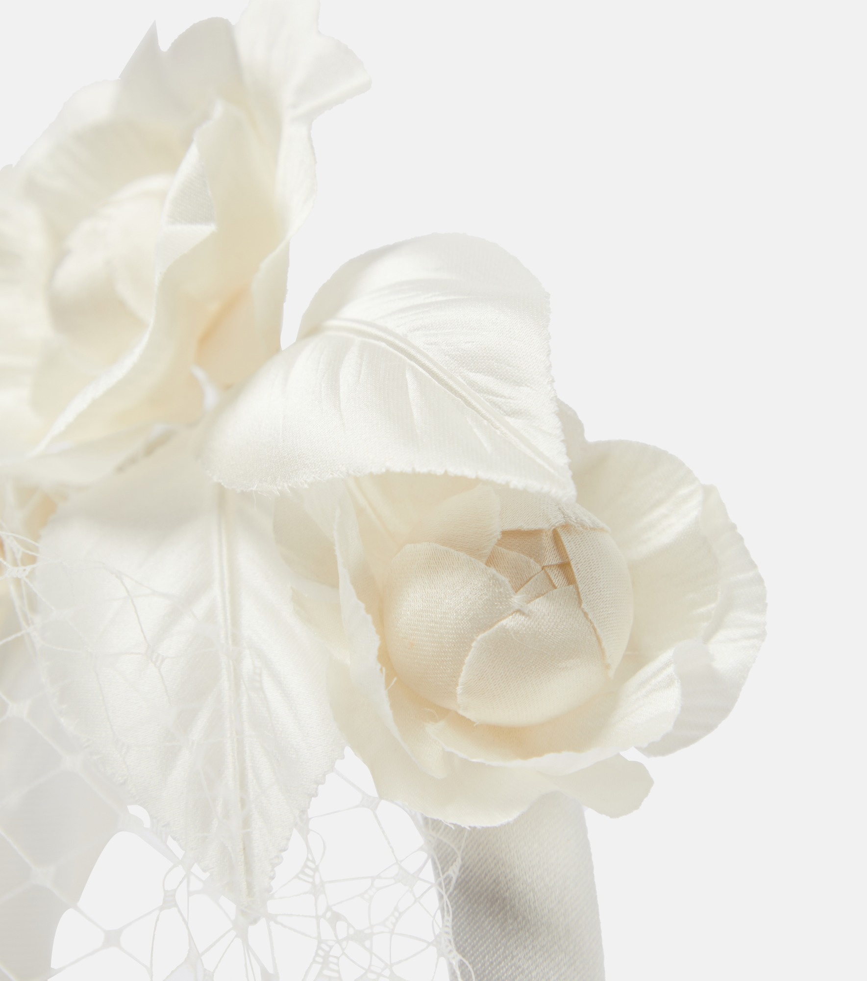 Bridal Camelia silk-blend headband - 3