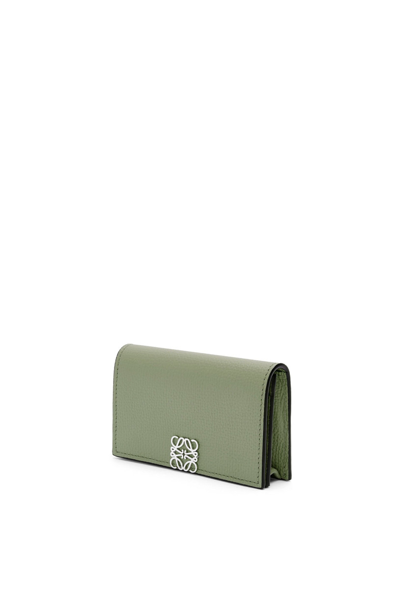 Anagram business cardholder in pebble grain calfskin 3