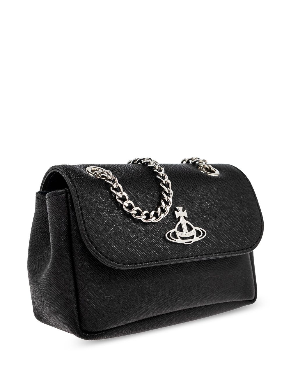 Orb-plaque shoulder bag - 4