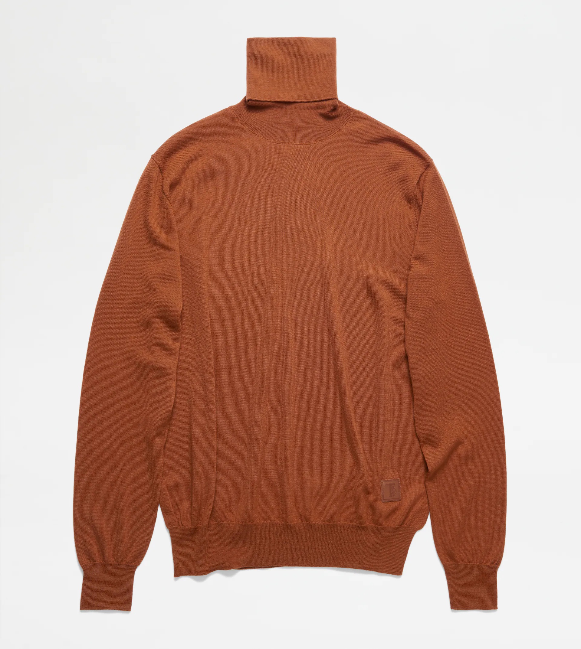 TURTLENECK SWEATER - BROWN - 1