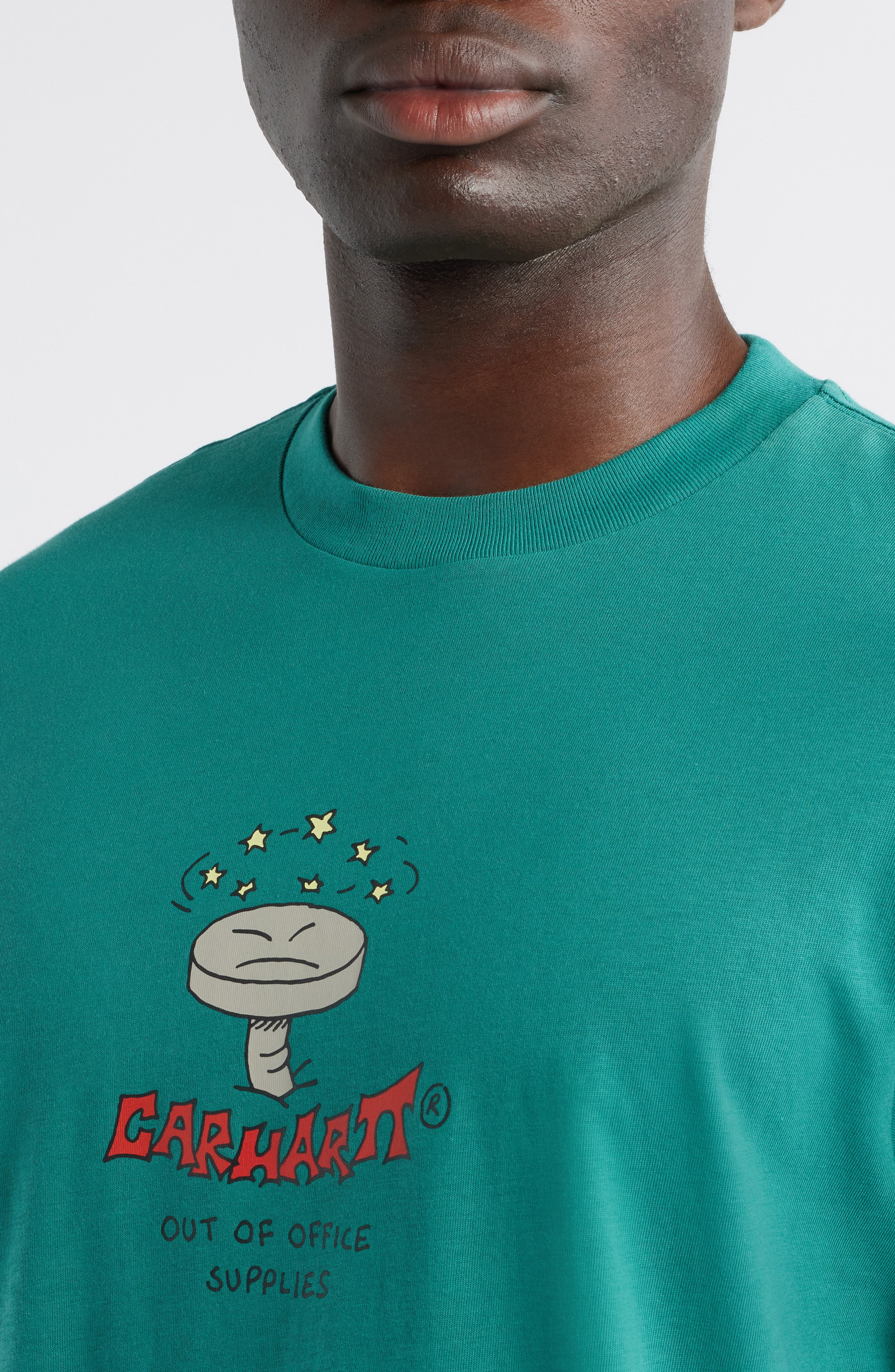 Carhartt Work In Progress Office Supplies Graphic T-Shirt in Saguaro at Nordstrom - 4