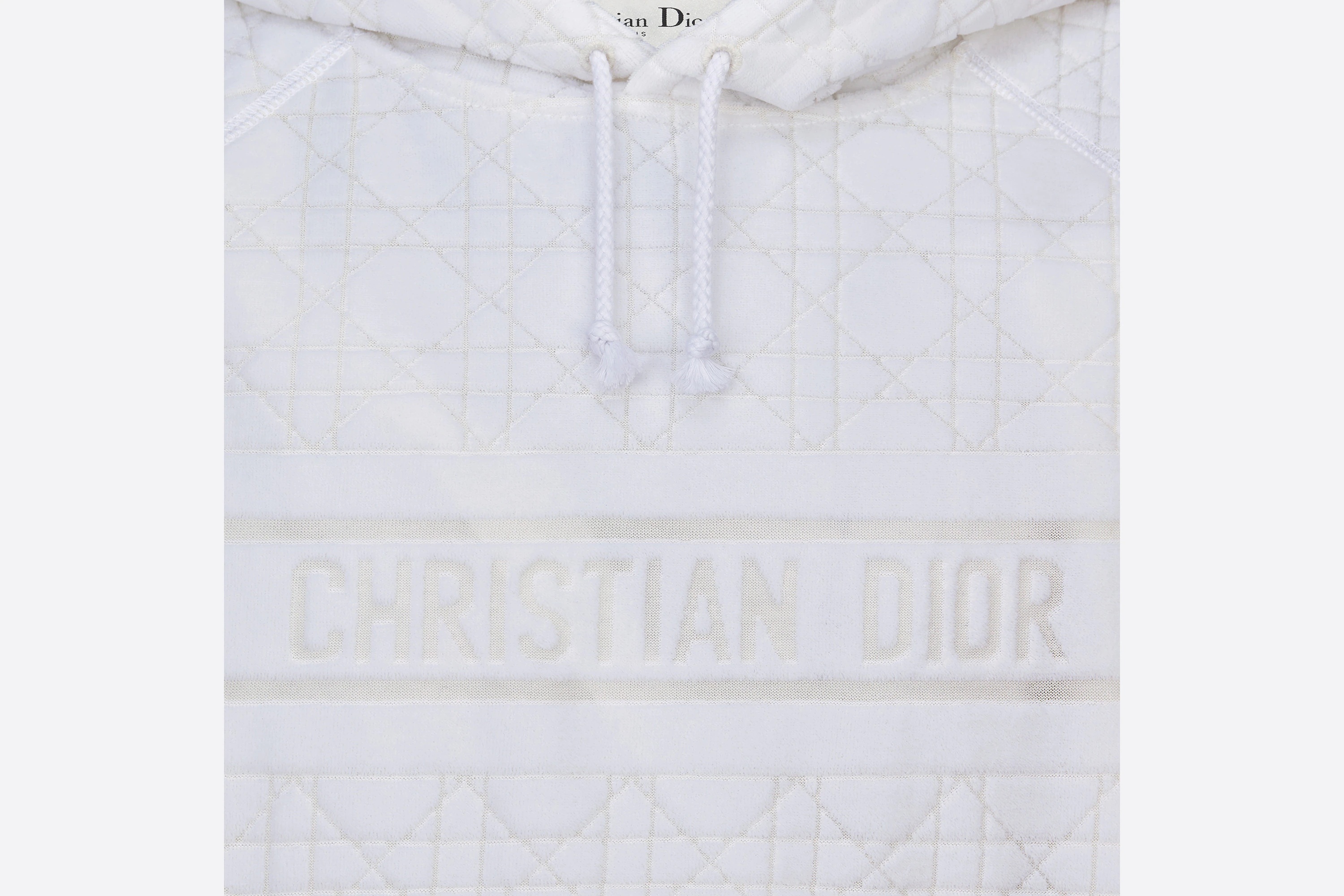 Dior Chez Moi Short-Sleeved Hooded Sweatshirt - 3