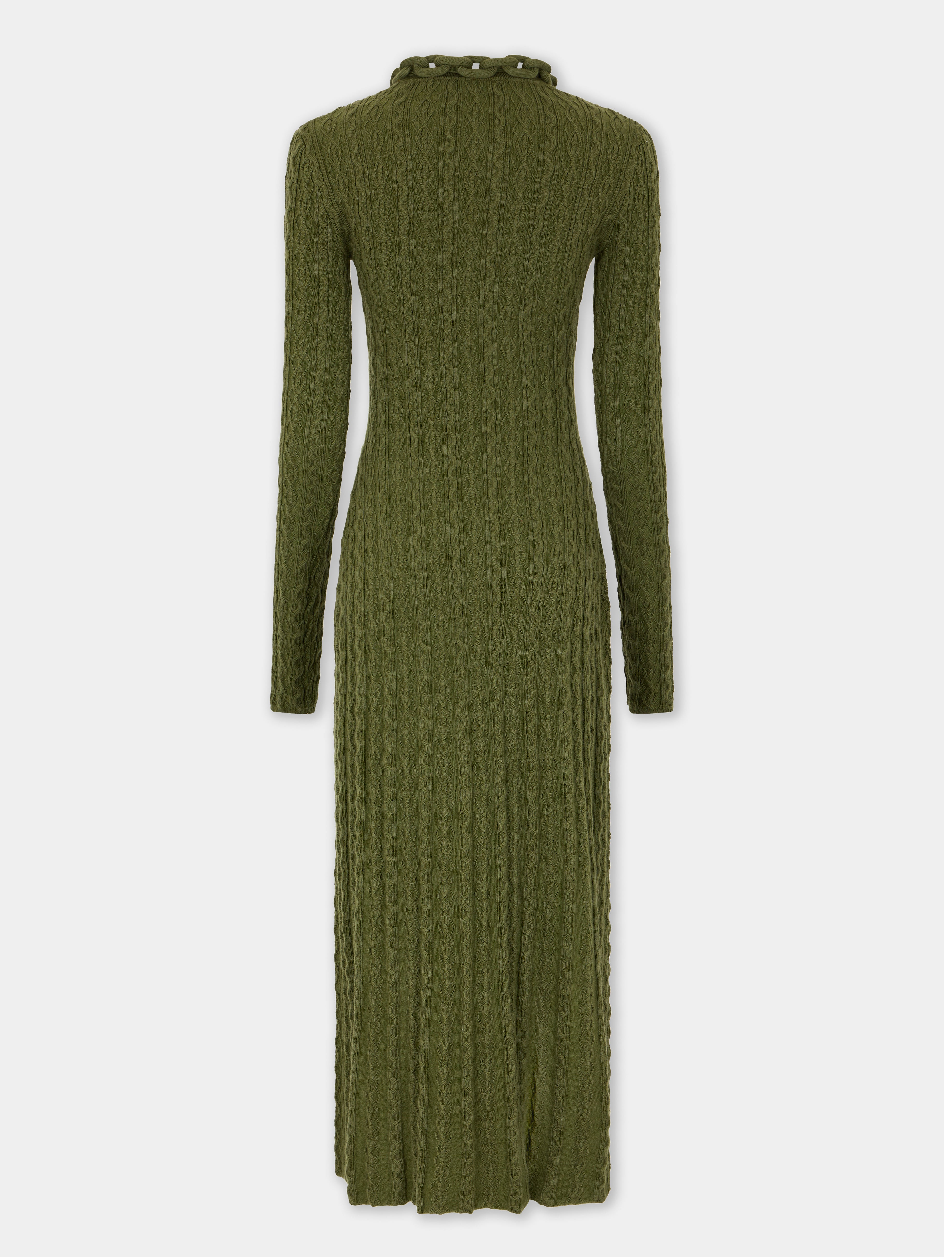 LONG DRESS IN WOOL - 6