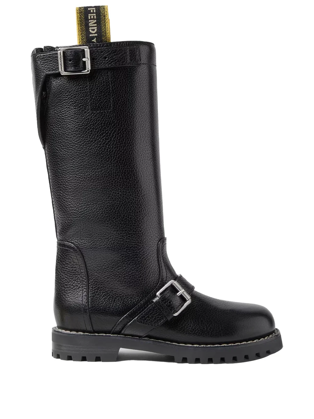 LEATHER COMMANDO BOOTS - 1