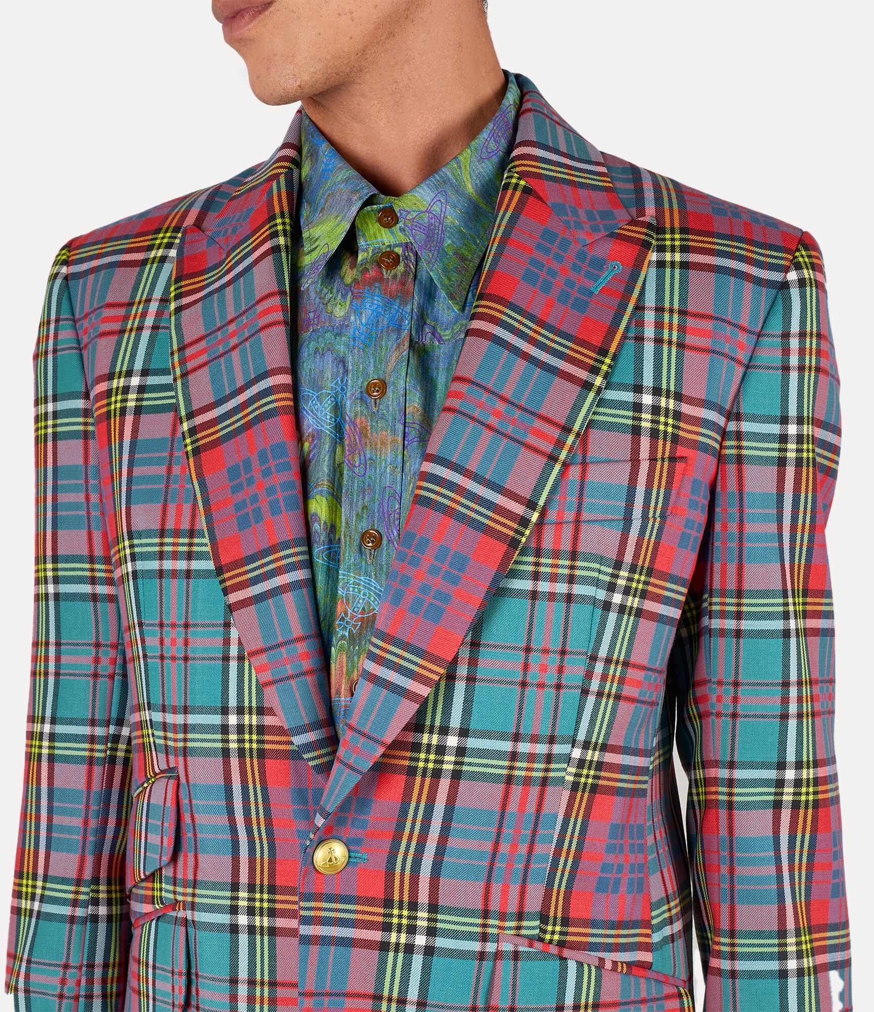 ONE BUTTON JACKET - 4