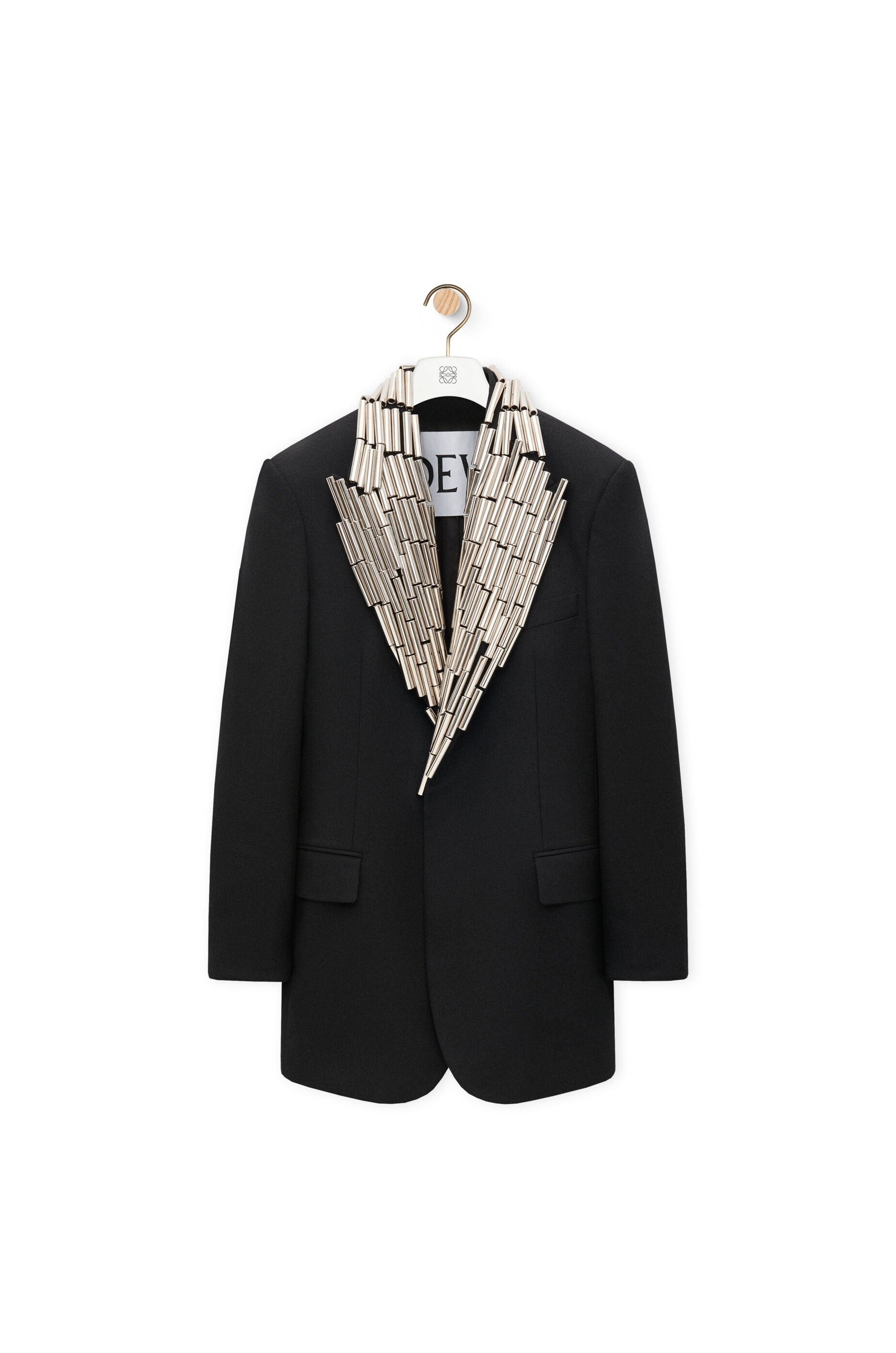 Embroidered jacket in wool - 1