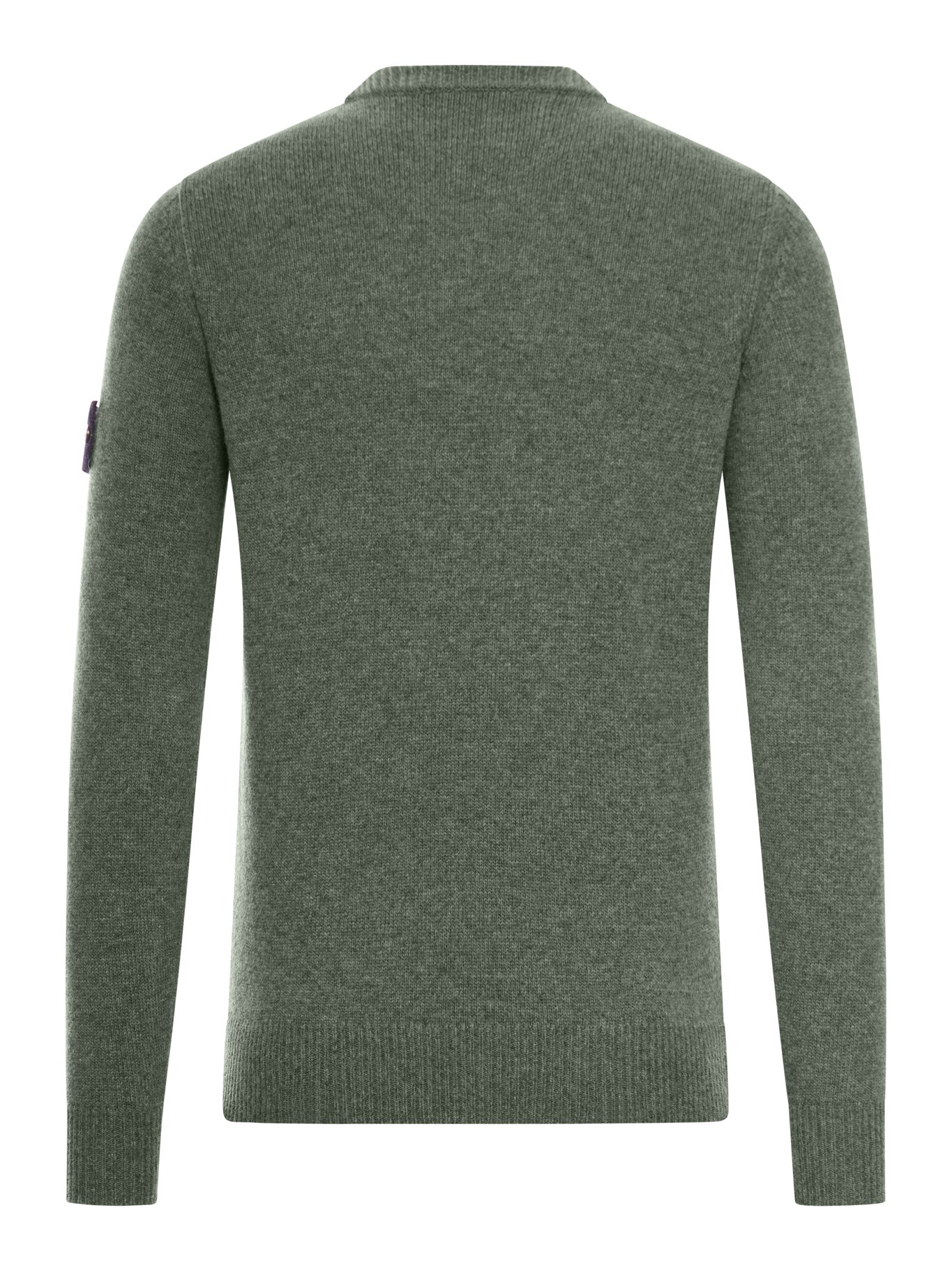 CREW NECK WOOL SWEATER - 2