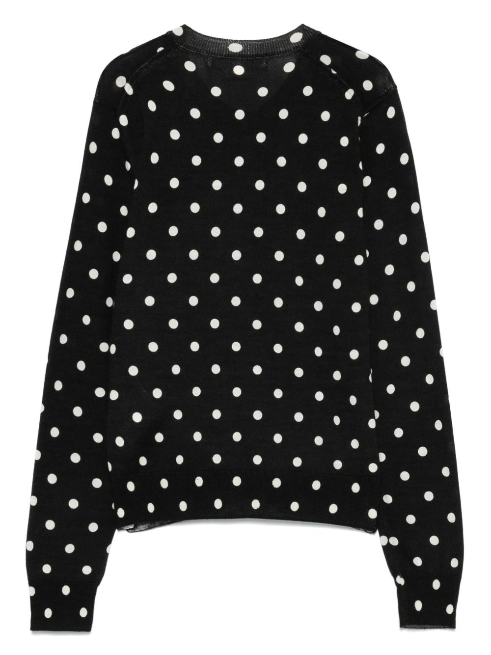 polka-dot cardigan - 2